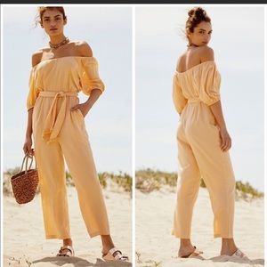 Free people Nalani off-the-shoulder jumpsuit